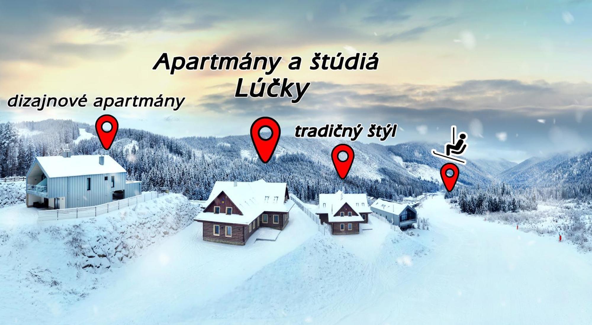 Apartmany A Studia Lucky, Ski-In Ski-Out ,Chopok Jasna, Demaenovska Dolina Экстерьер фото